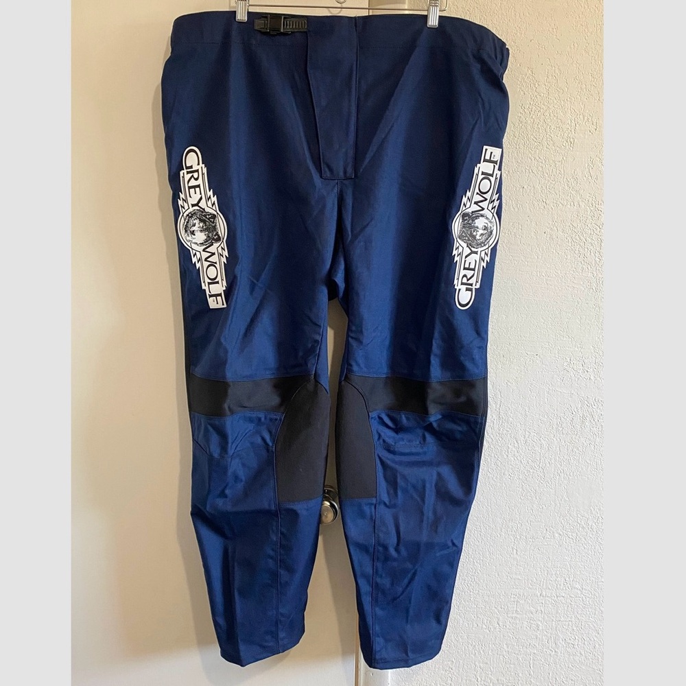 Grey Wolf Motorcycle Riding Pants Kevlar Protective‎ Biker Gear Blue Size 46